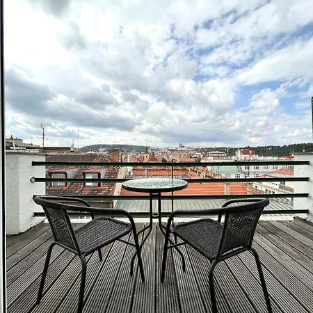 Apartmán Hradebni - Terrace In The Old Town *